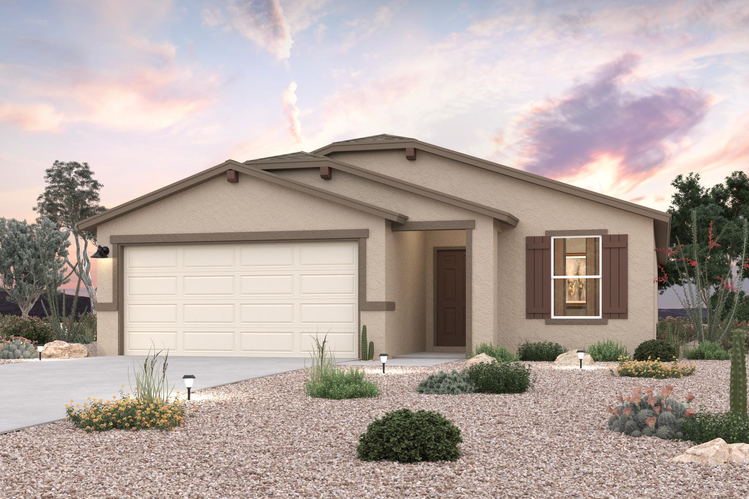 New homes at Mesquite Hills
