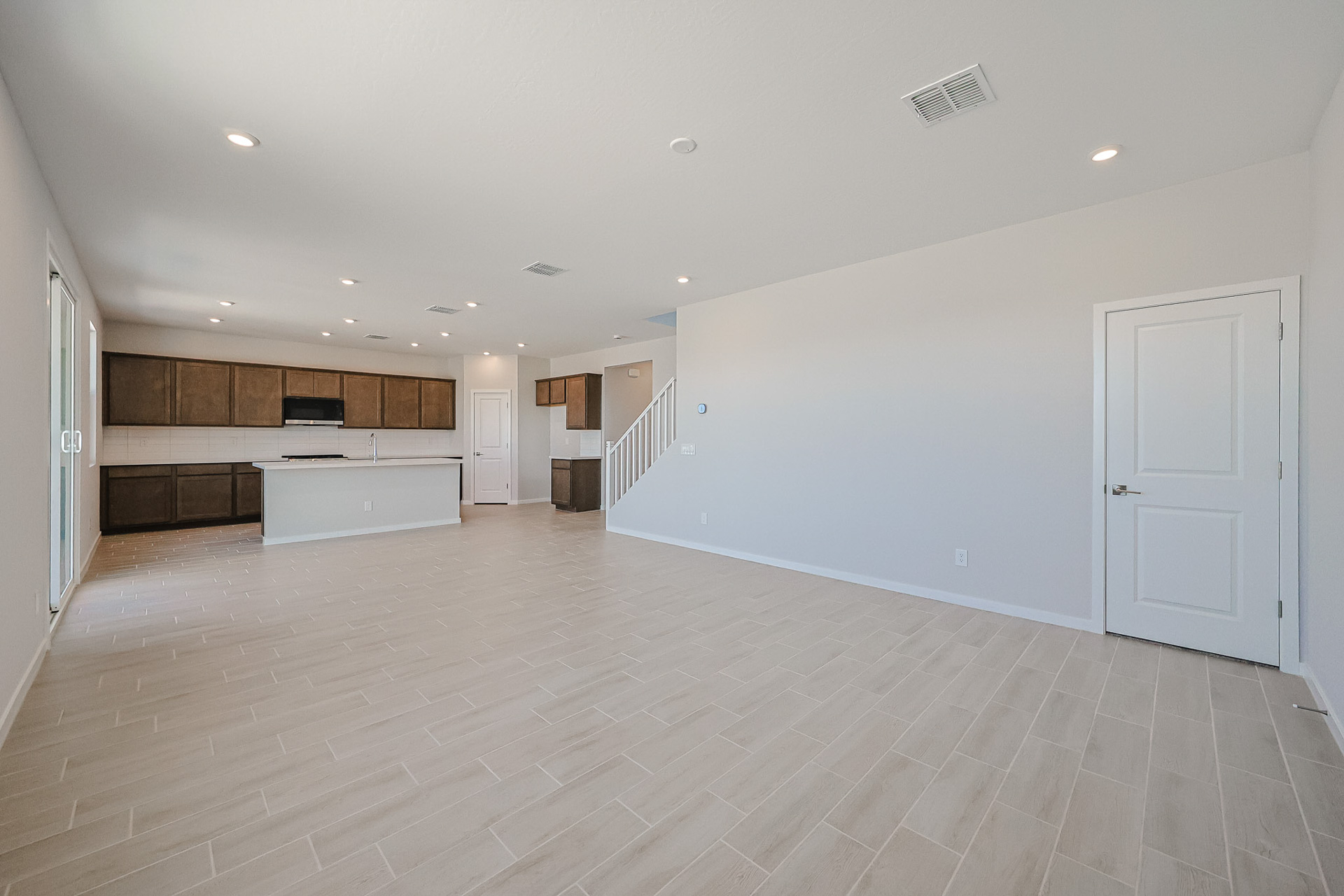 A large empty room.