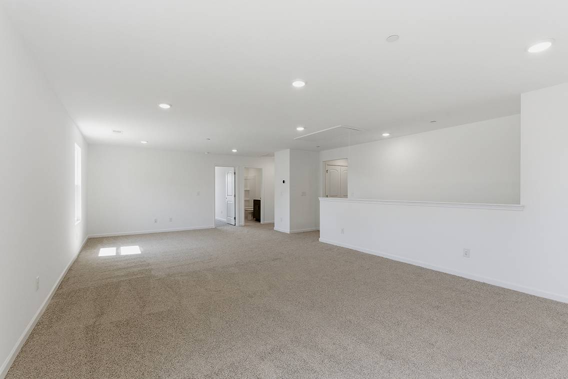A large empty room.