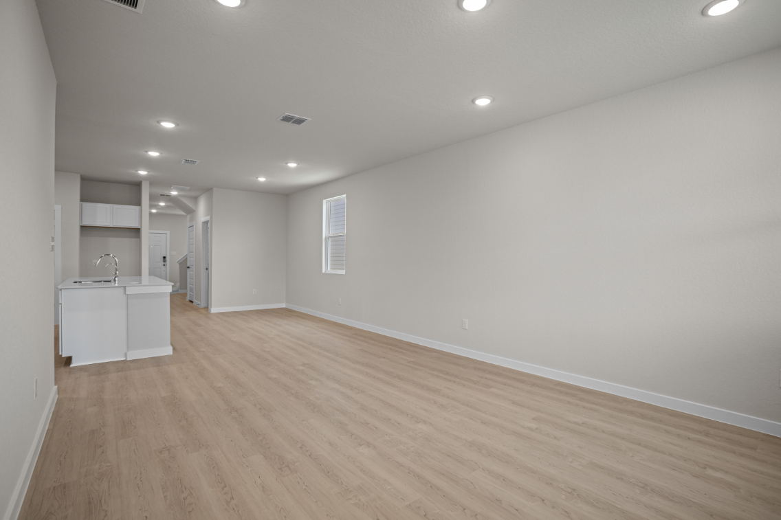A large empty room.