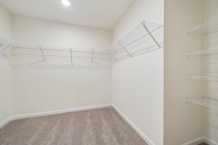 A room with white walls.