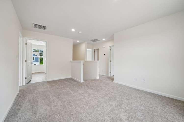 A room with white walls.